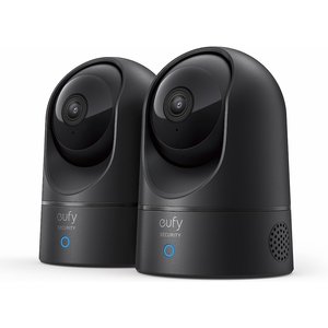 Eufy Security 2K Indoor Pan & Tilt Pet Camera, 2 count
