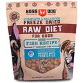 Boss Dog Fish Flavor Freeze Dried Dog Food, 12-oz pouch