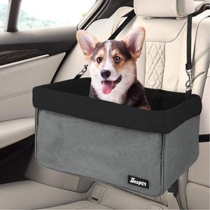 Jespet Car Travel Dog Booster Seat, Black