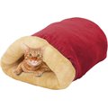 Jespet GooPaws Covered Cat & Dog Bed, Burgundy