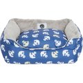 Petique Anchor's Away Reversible Dog Bed, Small