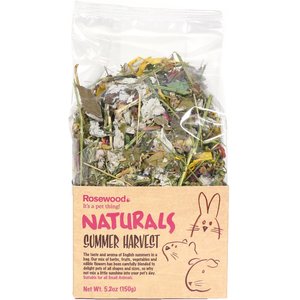Naturals by Rosewood Summer Harvest Small Pet Treats, 5.2-oz bag, case of 4