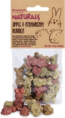 Naturals by Rosewood Apple & Strawberry Bunnies Small Pet Treats, slide 1 of 1
