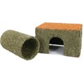Naturals by Rosewood Carrot Cottage & Hay 'n' Hide Small Pet Hideouts, Medium, 2 count
