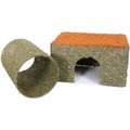 Naturals by Rosewood Carrot Cottage & Hay 'n' Hide Small Pet Hideouts, Large, 2 count