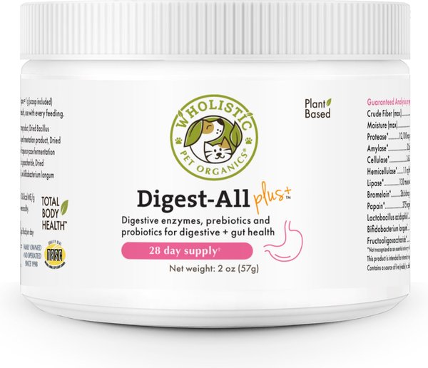 Wholistic Pet Organics Digest-All Plus Dog & Cat Supplement, 2-oz slide 1 of 6