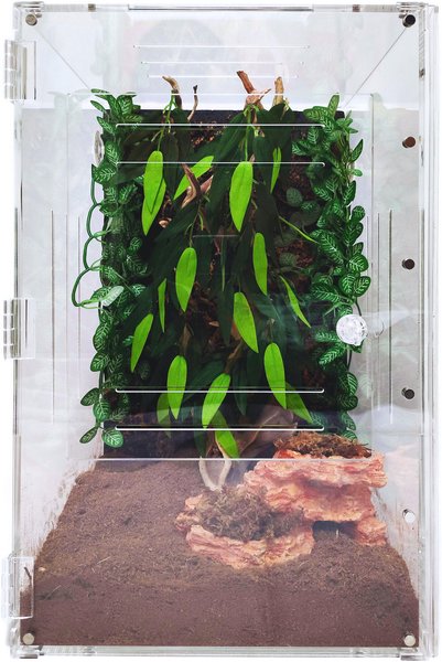 HerpCult Two-Way Acrylic Insect & Reptile Terrarium, X-Large slide 1 of 9