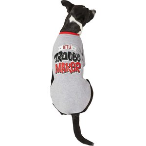 Frisco Little Trouble Maker Dog & Cat T-Shirt, X-Small