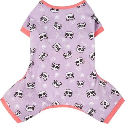 Frisco Playful Pandas Dog & Cat Jersey PJs, slide 1 of 1
