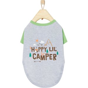 Frisco Happy Lil' Camper Dog & Cat T-Shirt, Medium