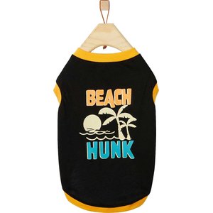 Frisco Beach Hunk Dog & Cat T-Shirt, X-Small