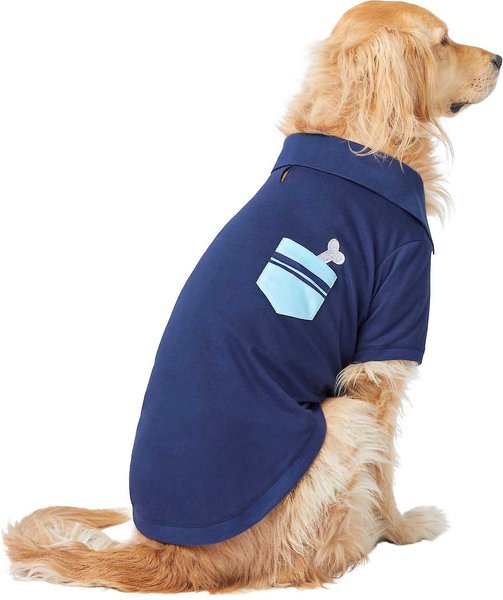 Frisco Dog & Cat Polo Shirt with Accent Pocket, Medium slide 1 of 8