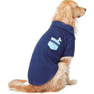 Frisco Dog & Cat Polo Shirt with Accent Pocket, Medium