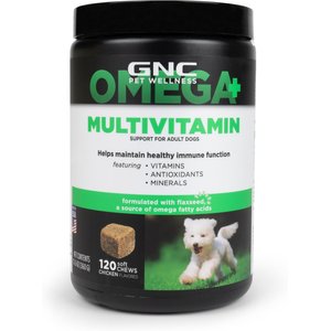 GNC Pets Multivitamin Dog Supplement, 120 count