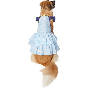 Frisco Blue Daisies Dog & Cat Dress, X-Small