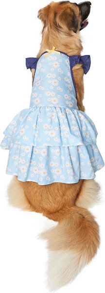 Frisco Blue Daisies Dog & Cat Dress, Small slide 1 of 7