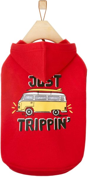 Frisco Just Trippin' Dog & Cat Hoodie, X-Small slide 1 of 7