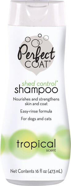 Perfect Coat Shed Control Tropical Mist Dog & Cat Shampoo, 16-oz bottle slide 1 of 3
