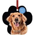 Frisco "Forever Loved" Paw Shape Metal Personalized Ornament