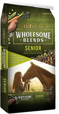 Tribute Equine Nutrition Wholesome Blends Senior Horse Food, 50-lb bag, slide 1 of 1