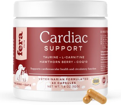 Fera Pet Organics Cardiac Support Salmon Flavor Dog & Cat Supplement, slide 1 of 1