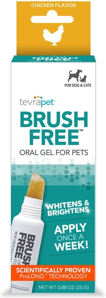 TevraPet Brush Free Dog & Cat Oral Gel, 0.88-oz tube slide 1 of 8