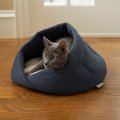 Frisco Wrap Bed Cat Covered Bed, Gray