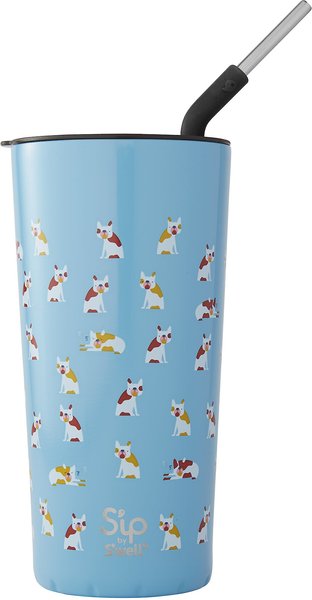 S'ip by S'well Stainless Steel Tumbler, 24-oz, Frenchies Forever slide 1 of 4