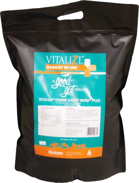 Vitalize Digest More Plus Pellets Horse Supplement, 10-lb bag slide 1 of 1
