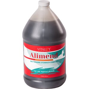 Vitalize Alimend 24/7 Equine Stomach Comfort Liquid Horse Supplement, 128-oz bottle