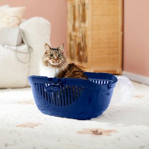 Frisco Top Loading Cat Kennel, Navy