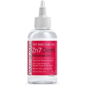 MAXI/GUARD Zn7 Derm Natural Skin Care Gel with Neutralized Zinc, 1-oz bottle