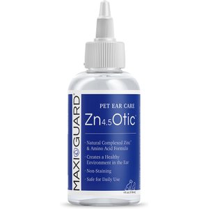 MAXI/GUARD Zn4.5 Otic Natural Ear Care Solution with Complexed Zinc, 4-oz bottle
