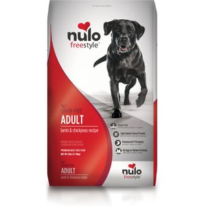 Nulo Freestyle Lamb & Chickpeas Recipe Grain-Free Adult Dry Dog Food, 26-lb bag