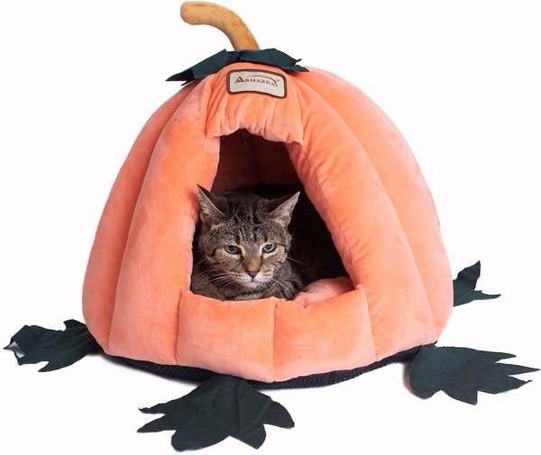 Armarkat Pumpkin Shape Cat Bed slide 1 of 9