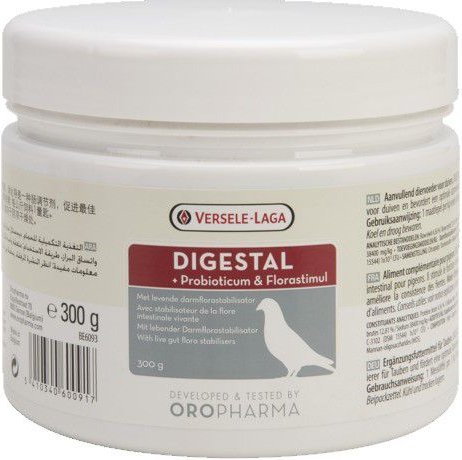 Versele-Laga Oropharma Digestal + Florastimul Digestive Support Pigeon Supplement, 11-oz tub slide 1 of 2
