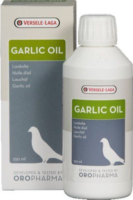 Versele-Laga Oropharma Garlic Oil Respiratory & Circulatory Health Pigeon Supplement, 8-oz bottle, slide 1 of 1