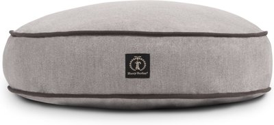 Harry Barker Solid Round Pillow Dog Bed w/Removable Cover, slide 1 of 1