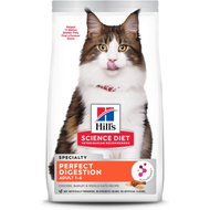 Hill's Science Diet Adult Perfect Digestion Chicken, Barley, & Whole Oats Recipe Dry Cat Food