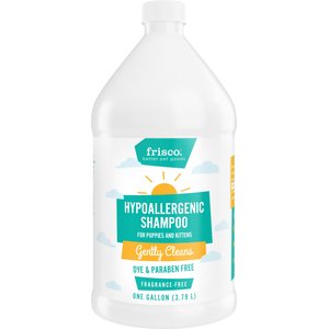 Frisco Hypoallergenic Kitten & Puppy Shampoo with Aloe, Unscented, 1-Gal bottle
