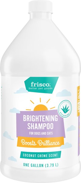 Frisco Brightening Cat & Dog Shampoo with Aloe, 1-Gal bottle slide 1 of 4