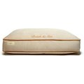 B&G Martin Microsuede Dog & Cat Bed, Light Beige, Small