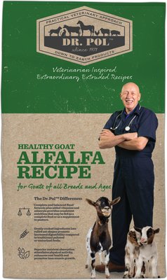 Dr. Pol Healthy Goat Alfalfa Recipe Goat Feed, 40-lb bag, slide 1 of 1