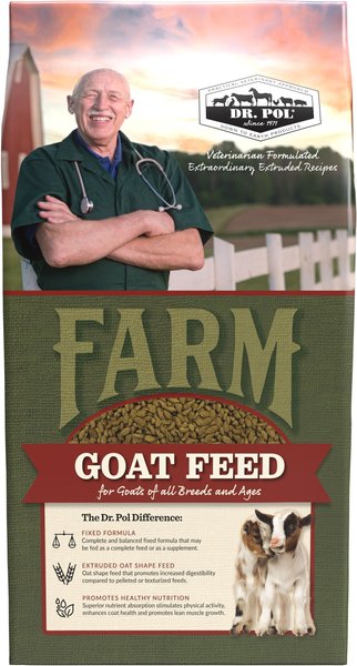 Dr. Pol Healthy Goat Alfalfa Recipe Goat Feed, 40-lb bag slide 1 of 5