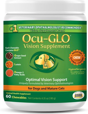 Animal Necessity Ocu-GLO Vision Support Soft Chew Dog & Cat Supplement, slide 1 of 1