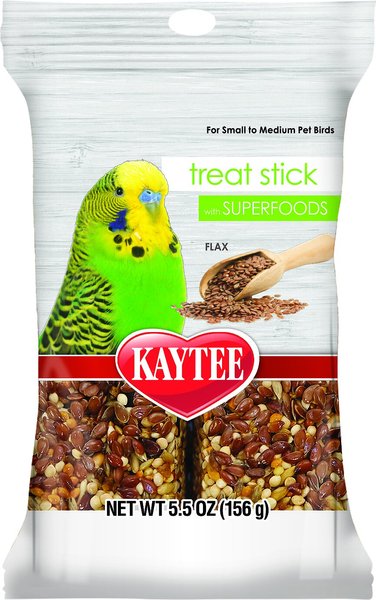 Kaytee Avian Superfood Treat Stick Flax Bird Treat, 5.5-oz bag slide 1 of 8
