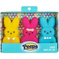 Peeps Dress-Up Bunny Vinyl Dog Toy Variety Pack, 3 count