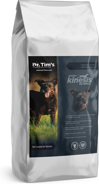 Dr. Tim's Kinesis Senior Dog Formula Dry Food, 5-lb bag slide 1 of 7