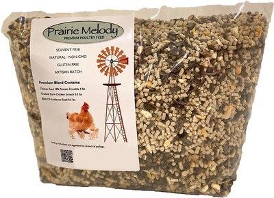 Prairie Melody Poultry Feed & Scratch, 5-lb bag, case of 6, slide 1 of 1