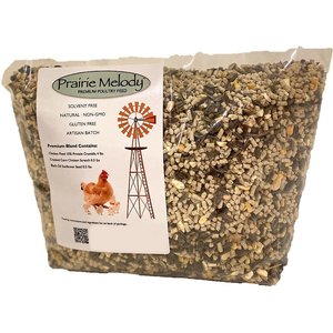 Prairie Melody Poultry Feed & Scratch, 5-lb bag, case of 6